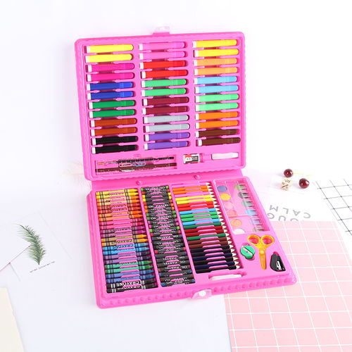 兒童水彩筆繪畫套裝 啟蒙美術學習的理想文具與禮物